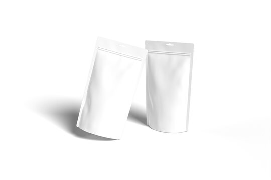 Standing Pouch Blank Mockup