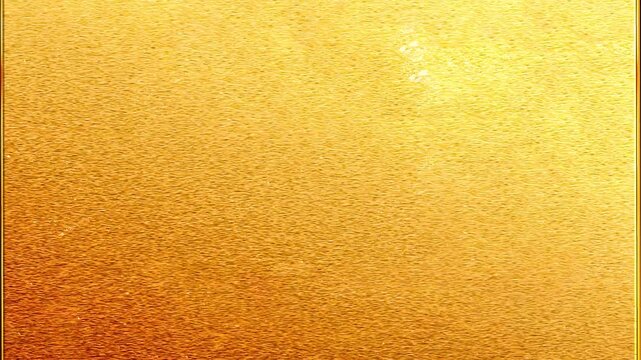 Gold Rectangle Shape animation