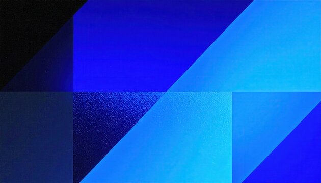 Patr&oacute;n de formas geom&eacute;tricas azules con luz y sombra, concepto tecnol&oacute;gico moderno para fondo digital vibrante.