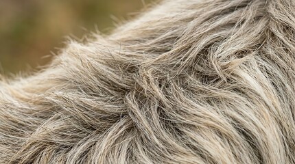 Fototapeta premium Detailed macro photos of animal fur texture, showcasing natural fibers, warmth, and organic patterns
