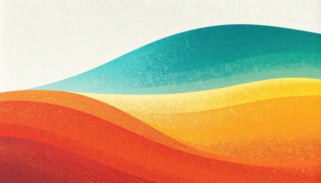 Abstractas ondas de color vibrante con textura granulada, creando un degradado arm&oacute;nico y moderno, perfecto para fondos y dise&ntilde;os creativos.
