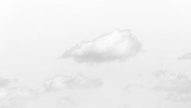 Isolated PNG cutout of a cloud on a transparent background, ideal for photo bashing, matte-painting, concept art