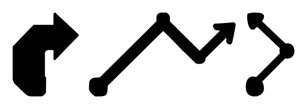 Git branch merge icon set with solid black fill and upward arrow featuring version control, software development, programming with code and repository