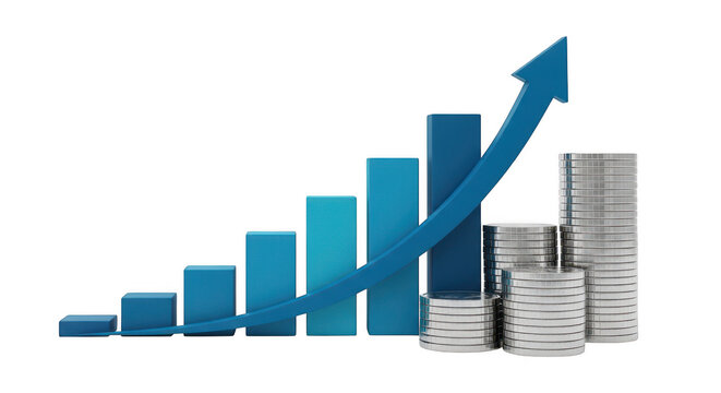 A modern office building with glass windows and a sky bridge isolated on transparent background, isolated on white background