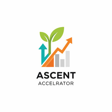 Ascent Accelerator Logo Design Concept.