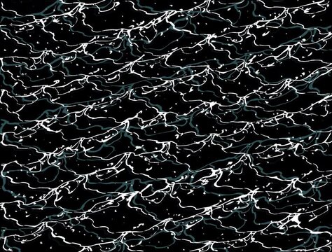 seamless water wave manga