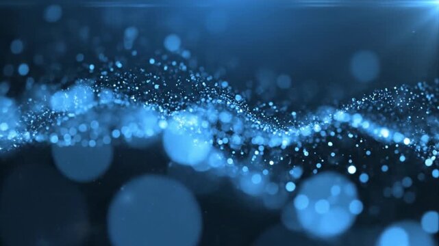 gliter background with lots of light spots