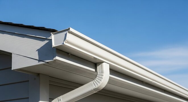 Gutter and roofing exterior