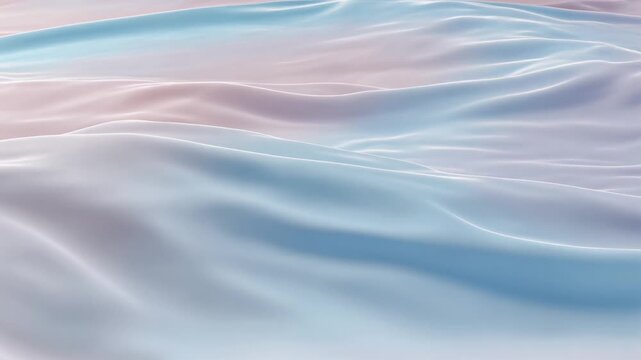 Dreamlike Pastel Wave Motion Across Silk Like Surfaces.