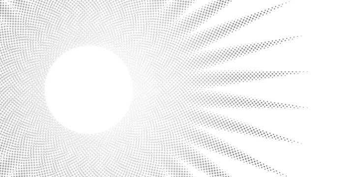 Abstract comic book flash explosion radial lines on transparent background. Vector illustration superhero design