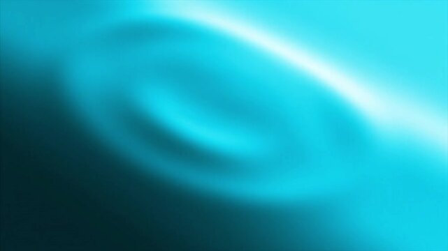 Abstract swirling turquoise blue and white gradient background with soft light and smooth motion effect