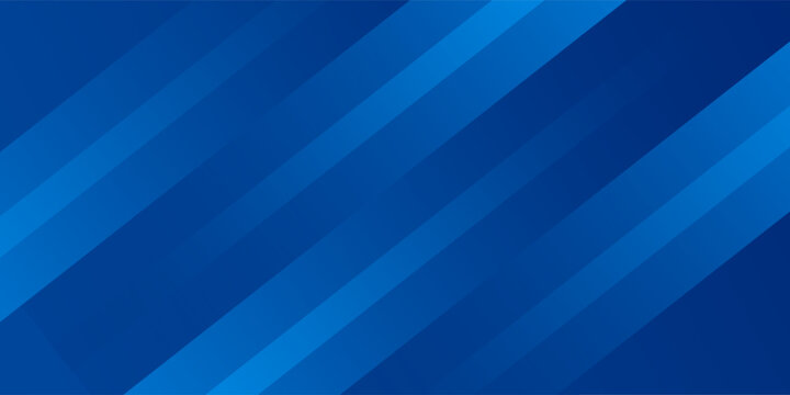 Abstract blue background with glowing geometric lines. Modern blue gradient square shape design. Futuristic technology concept. Suit for brochure,