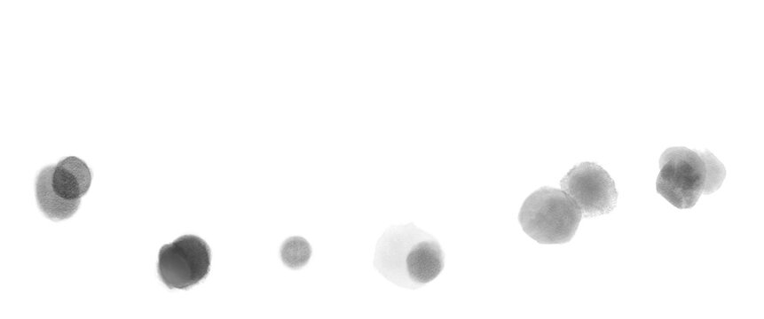 筆跡残る水彩滲むドットモノクロの水彩滲む光儚げな輝くあしらいライン背景素材	