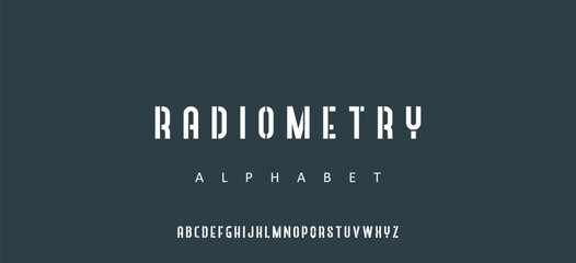 modern alphabet lowercase font. minimalist typography vector illustration design. modern alphabet font. Typography urban style fonts for sport, technology, digital, movie logo design © Nimra