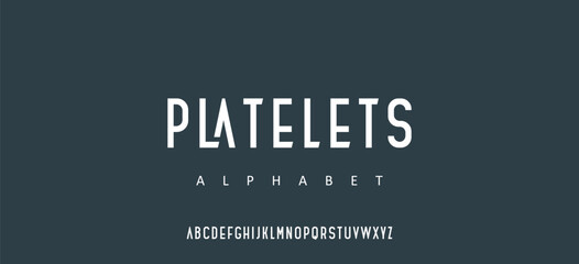 modern alphabet lowercase font. minimalist typography vector illustration design. modern alphabet font. Typography urban style fonts for sport, technology, digital, movie logo design © Nimra