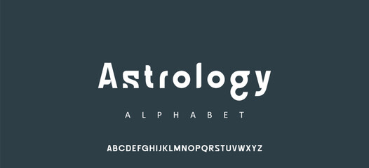 modern alphabet lowercase font. minimalist typography vector illustration design. modern alphabet font. Typography urban style fonts for sport, technology, digital, movie logo design © Nimra