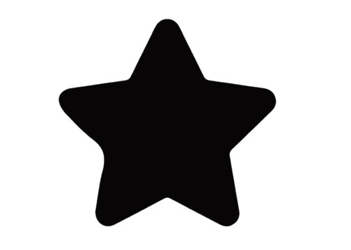 3d silver star