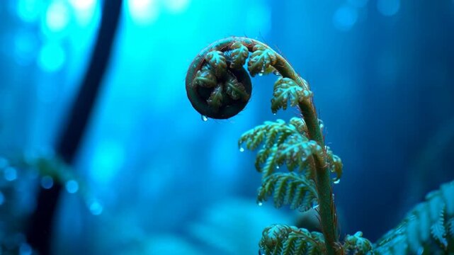 green plants with water drops