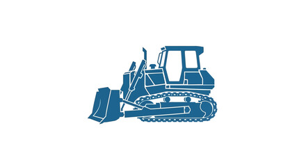 Bulldozer Construction Equipment Heavy Machinery. © mukti