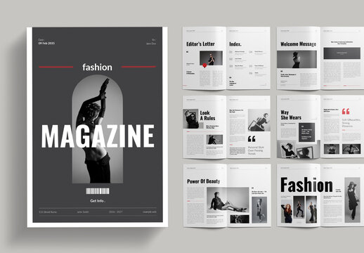 Fashion Magazine Template