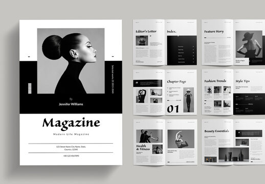 Modern Magazine Layout
