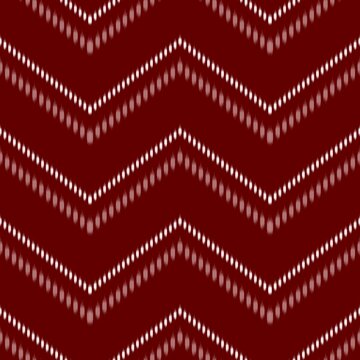Hand-drawn Seamless Luxurious Elegant Ikat Chevron Pattern for Fashionable Apparels and Home Goods