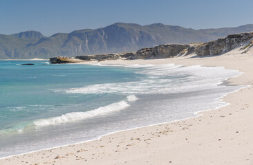 Fototapeta premium Sunny Atlantic coast in South Africa