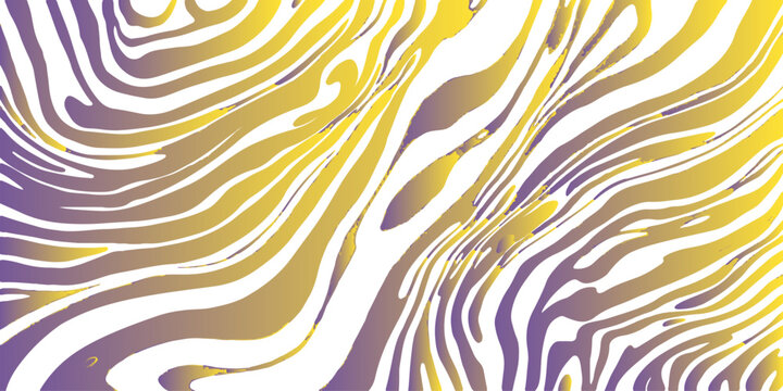 Seamless abstract vector background featuring a colorful zebra stripe pattern with wild animal skin texture for a nature-inspired safari wallpaper design