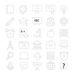 Fototapeta premium Education icon