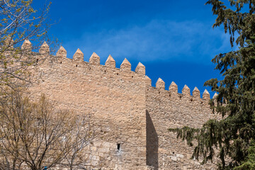 Obraz premium Les remparts de la Kasbah de la ville d'El Kef en Tunisie