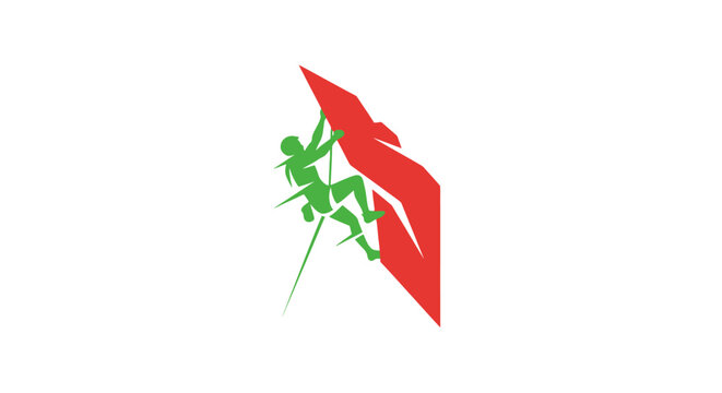 Green lizard climbing red umbrella.