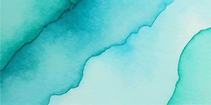 Abstract blue watercolor paint background featuring a vintage torn paper texture with a grunge ripped border and 3d vector design