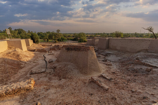 Harappa, the archeology site in Punjab, Pakistan date to 3500 BC.