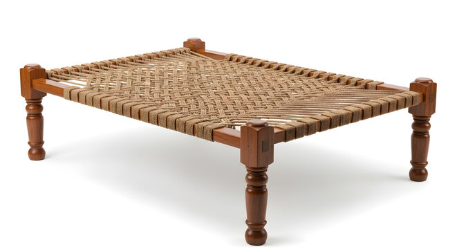 Cultural Charpai Bed Traditional Design Display