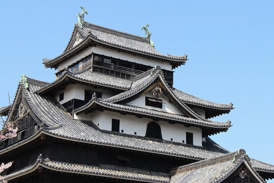 castle in matsue in japan 