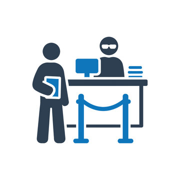 Library Security Entry Icon