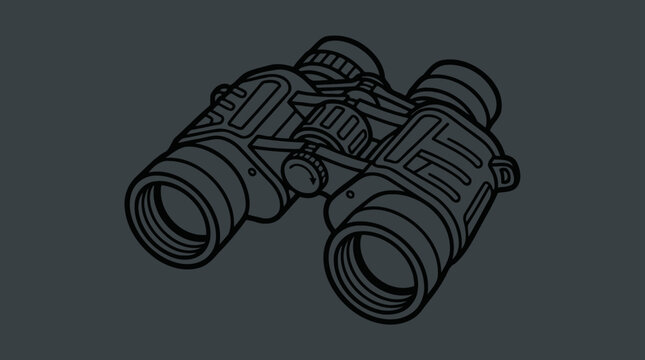 Binoculars for observing and viewing.