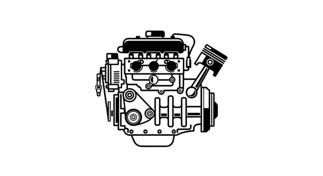 Internal Combustion Engine Mechanical Parts.