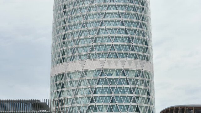 Milan new modern skycraper in Porta Nuova district, Lombardy, Italy