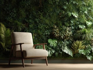 Obraz premium Verdant tranquility and comfortable repose