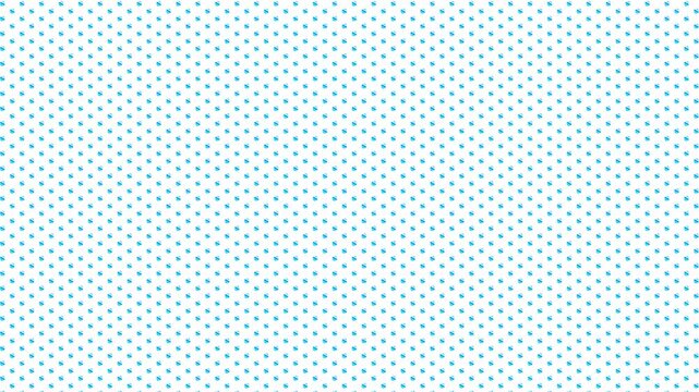 A futuristic, neon-blue tech animation. A design that stands out against a background of tiny dots.