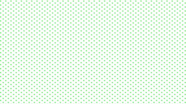 A futuristic, neon-green tech animation. Designs that appear against a background of tiny dots.