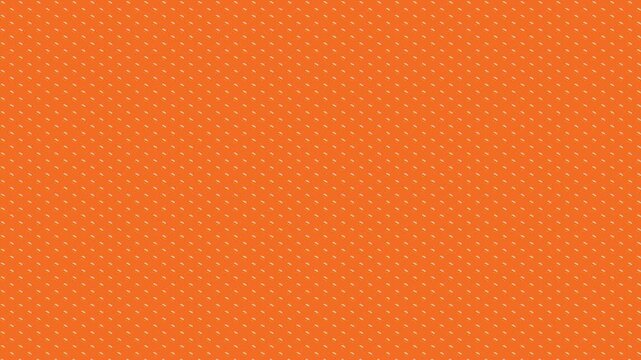 A futuristic, neon-orange tech animation. A design that stands out against a background of tiny dots.