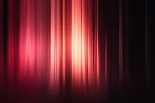 A vibrant abstract image features vertical red and orange streaks against a dark background, creating a dynamic and visually striking composition.