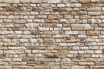 Fototapeta premium aged weathered stone wall texture background