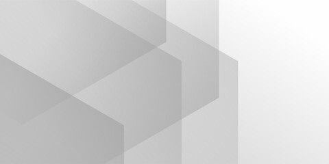 Fototapeta premium Abstract Geometric Gray Background With Minimal Modern Overlapping Shapes For Business And Technology Use