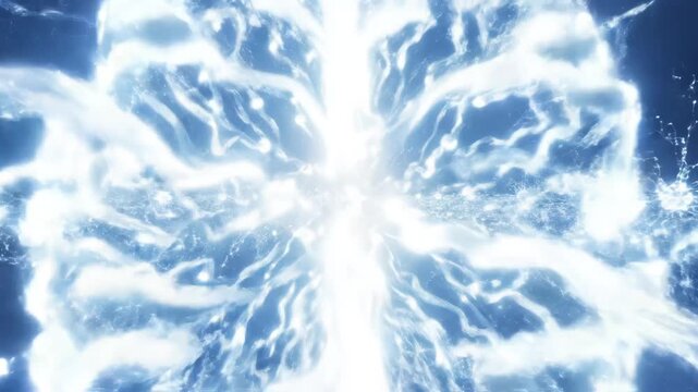 Neural network connections in brain for commercial backgrounds, digital design, and advertising