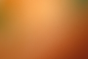 Fototapeta premium Fresh orange with soft blush green tone color paint on paper texture background creative style 