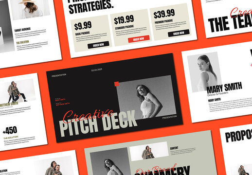 Pitch Deck Presentation Template