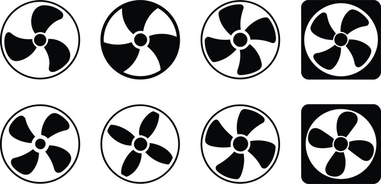 Black and white nuclear hazard symbols a repeating pattern of danger